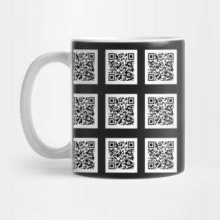 Rickroll nine stickers Mug